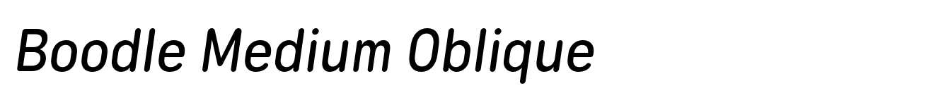 Boodle Medium Oblique